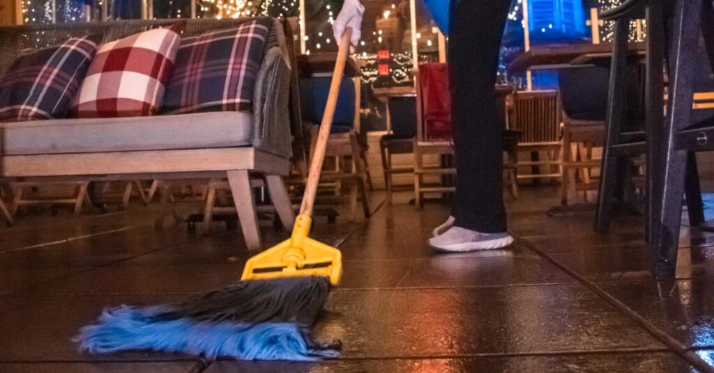 NYC Restaurant Cleaning Services, floor cleaning